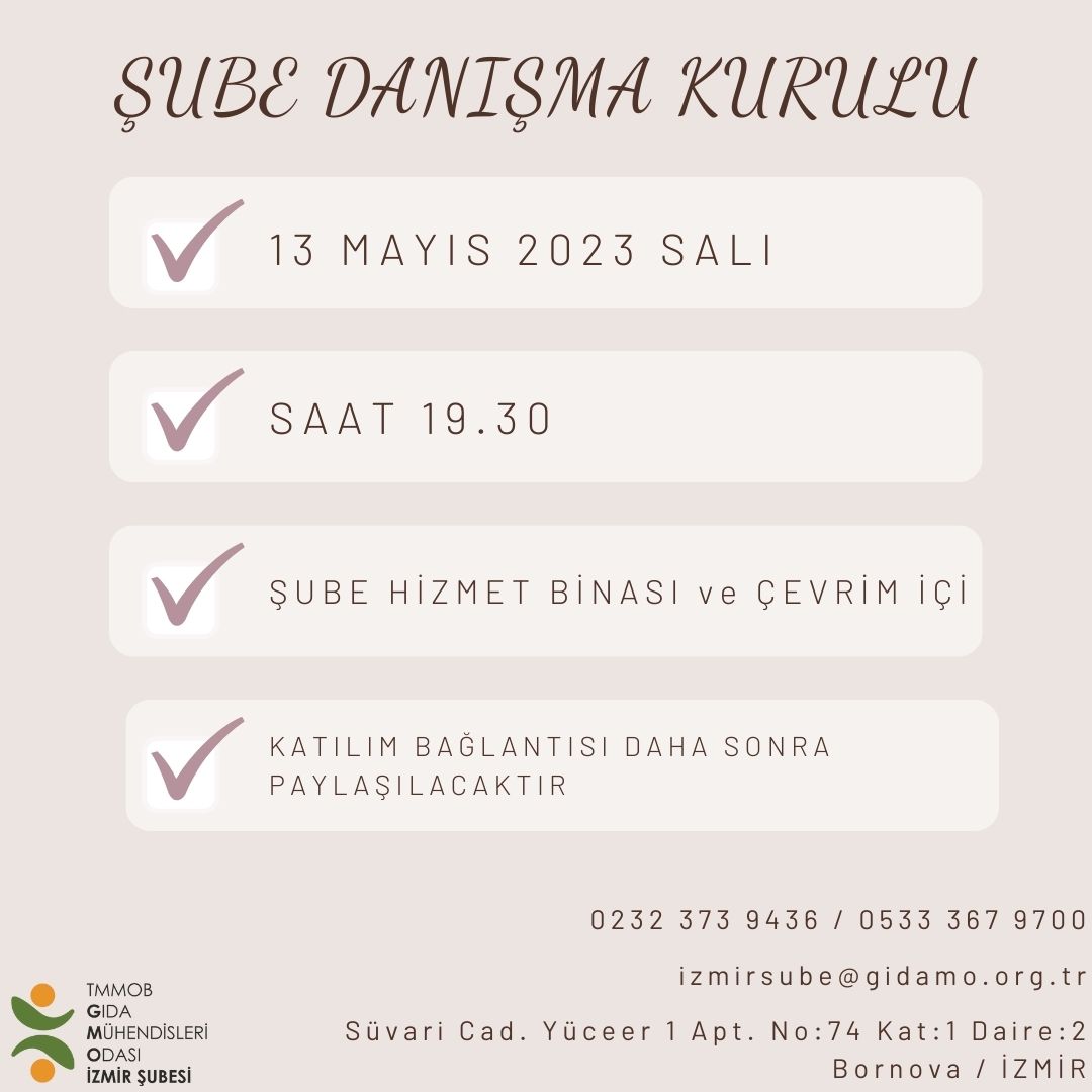 ŞUBE DANIŞMA KURULU