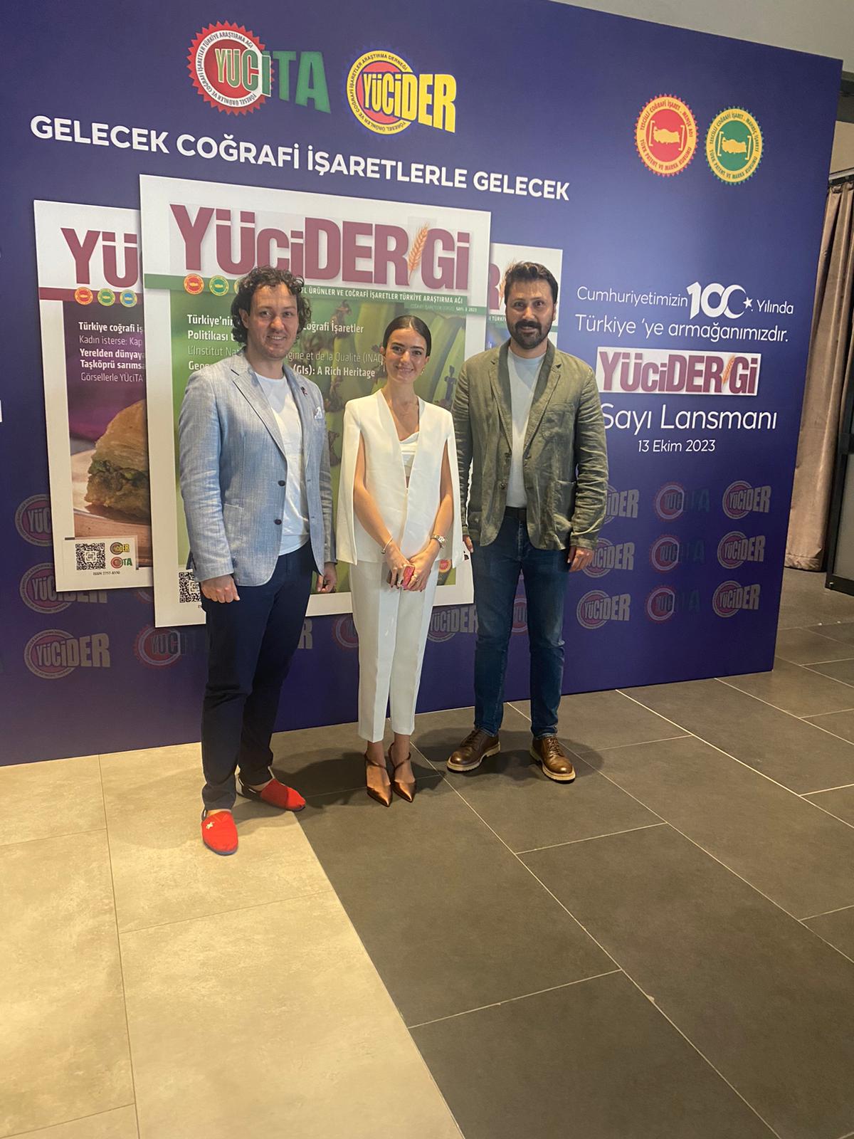 YÖRESEL ÜRÜNLER VE COĞRAFİ İŞARETLER TÜRKİYE ARAŞTIRMA AĞI” (YÜciTA)/ COĞRAFİ İŞARETLER DERGİSİ (YÜciDER-Gİ) 3. SAYI LANSMAN TOPLANTISINA DAVETLİ OLARAK KATILIM SAĞLADIK!