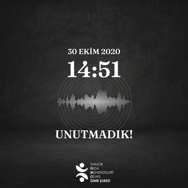 İZMİR DEPREMİNİN 3. YILINDA TÜM KAYIPLARIMIZI ÖZLEM VE SAYGIYLA ANIYORUZ