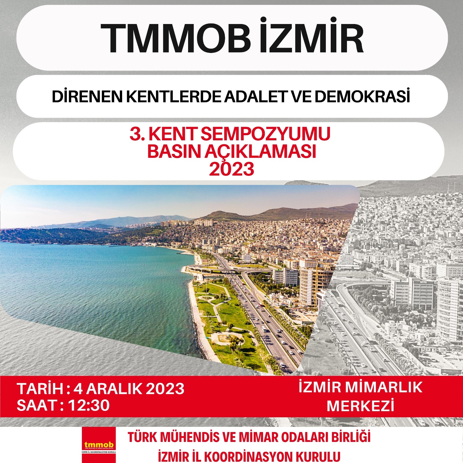 3. KENT SEMPOZYUMU BASIN AÇIKLAMASI - DİRENEN KENTLERDE ADALET VE DEMOKRASİ