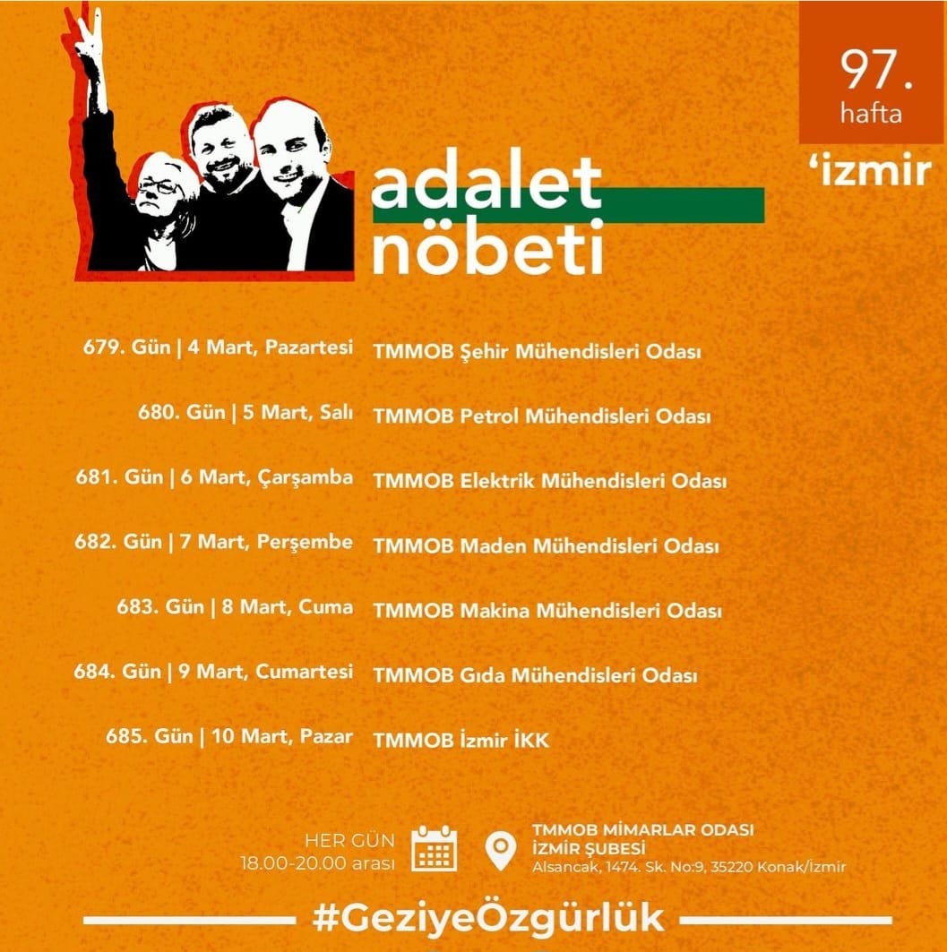 ADALET NÖBETİ 684. GÜN