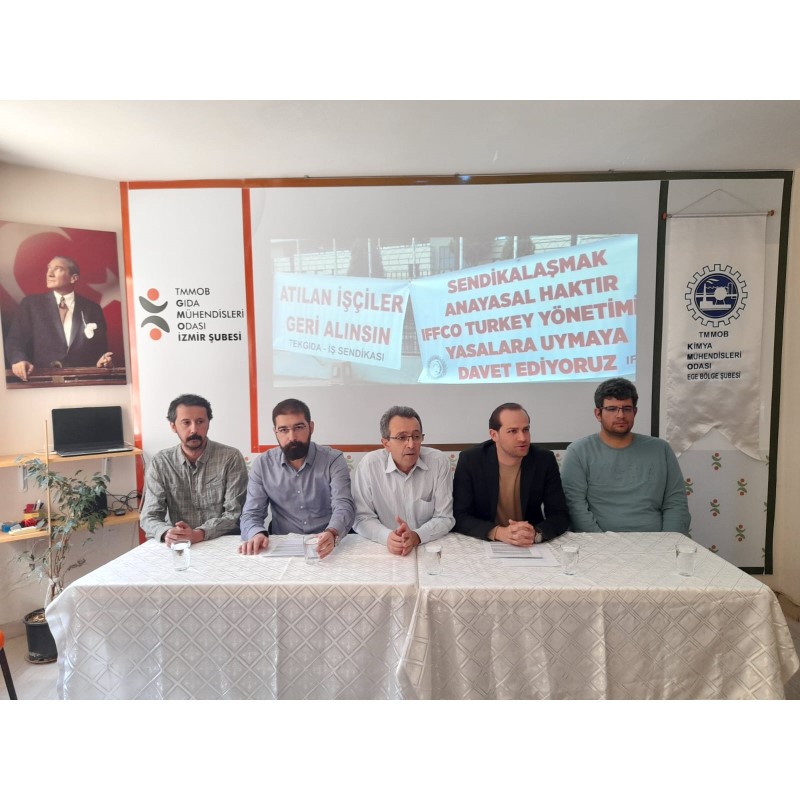 IFFCO DİRENİŞİ İÇİN BASIN AÇIKLAMAMIZI GERÇEKLEŞTİRDİK