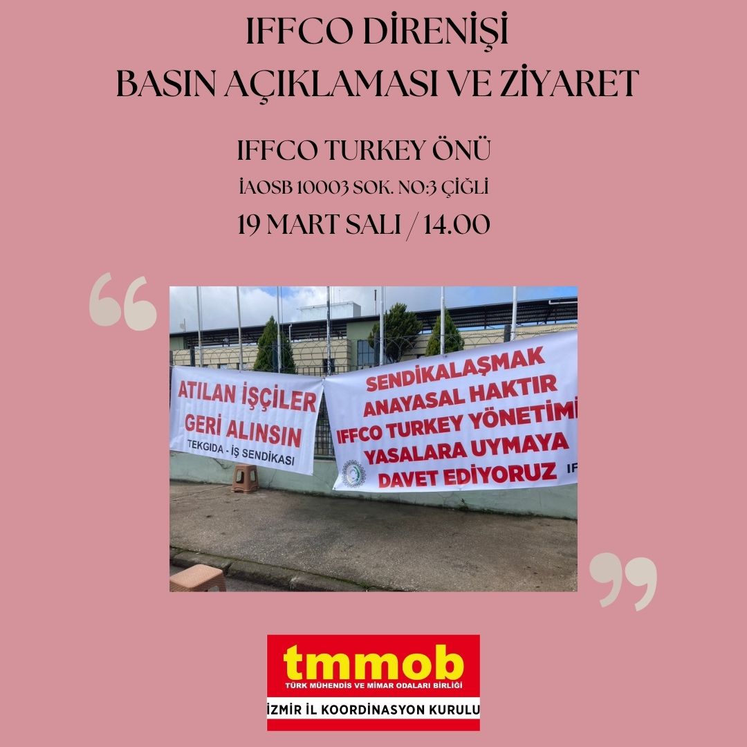 ZİYARET VE BASIN AÇIKLAMASINA ÇAĞRI