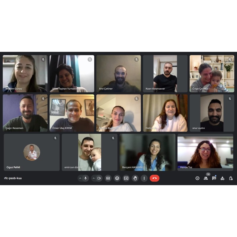 EĞİTİMCİLERİMİZLE BİR ARAYA GELDİK