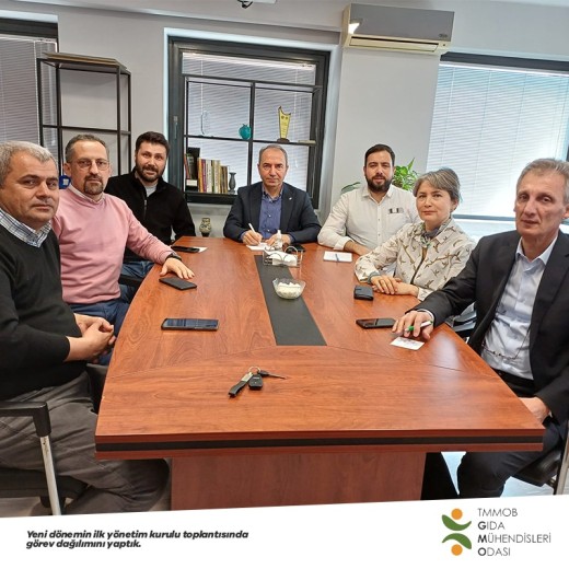 15 DÖNEM YÖNETİM KURULU GÖREV DAĞILIMI YAPILDI