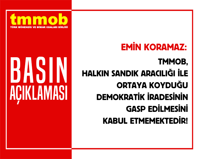 HALKIN DEMOKRATİK İRADESİ GASP EDİLEMEZ