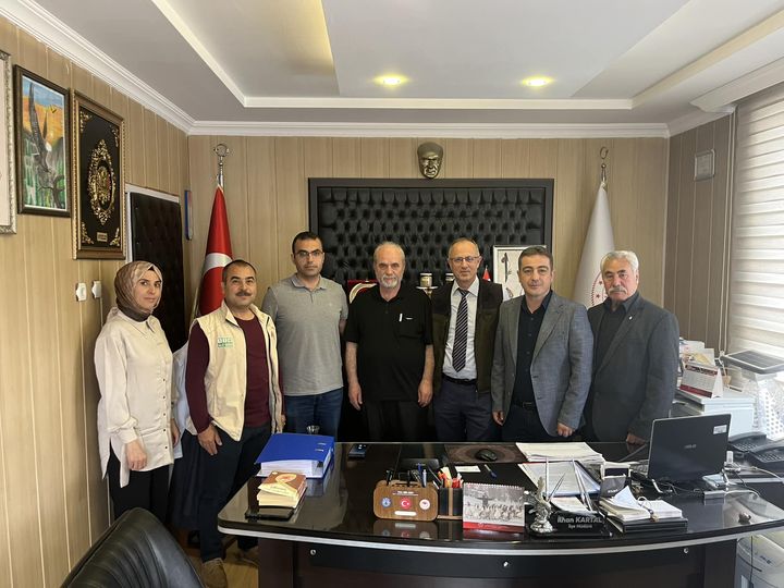 MERAM İLÇE TARIM VE ORMAN MÜDÜRÜ ZİYARETİ