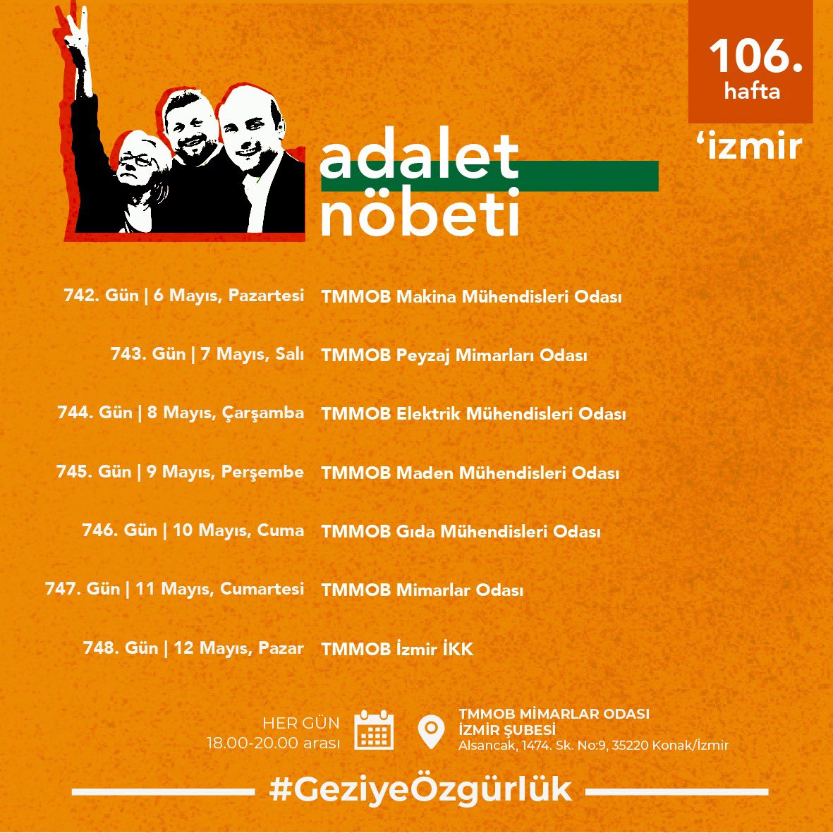 ADALET NÖBETİ - 746. GÜN