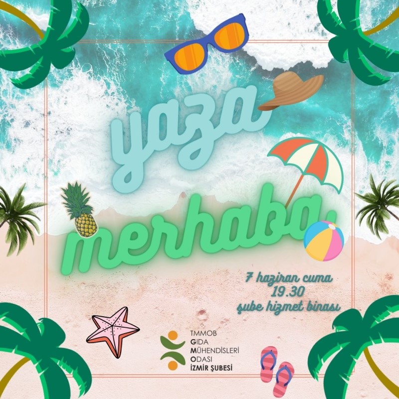 YAZA MERHABA KOKTEYLİ