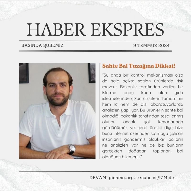 HABER EKSPRES: "ŞİFA YERİNE ZEHİR YEMEYİN | SAHTE BAL TUZAĞINA DİKKAT!"