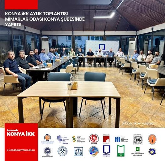 TMMOB KONYA İKK TOPLANTISINA KATILIM SAĞLANDI
