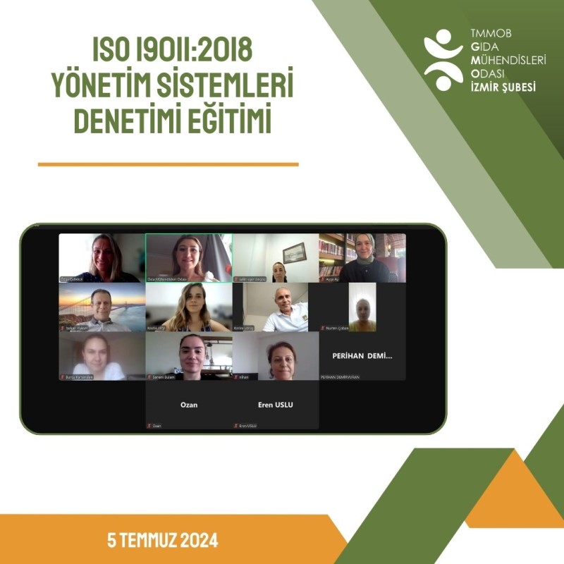 ISO 19011:2018 EĞİTİMİMİZİ GERÇEKLEŞTİRDİK