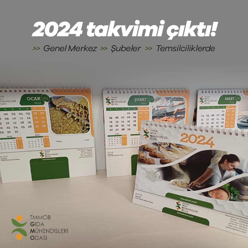 2024 TAKVİMİMİZ ÇIKTI