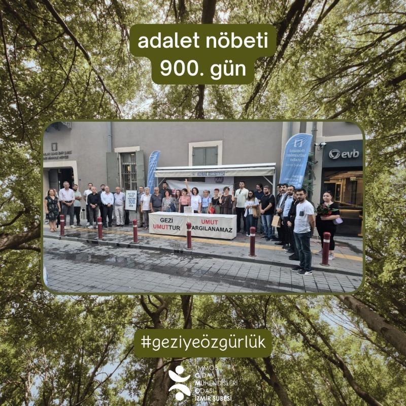 ADALET NÖBETİNDE 900. GÜN