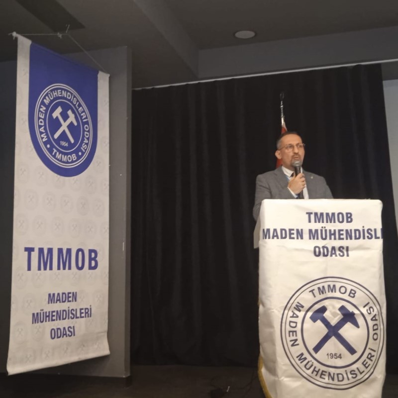TMMOB MADEN MÜHENDİSLERİ ODASI İZMİR ŞUBESİ GENEL KURULUNA KATILDIK