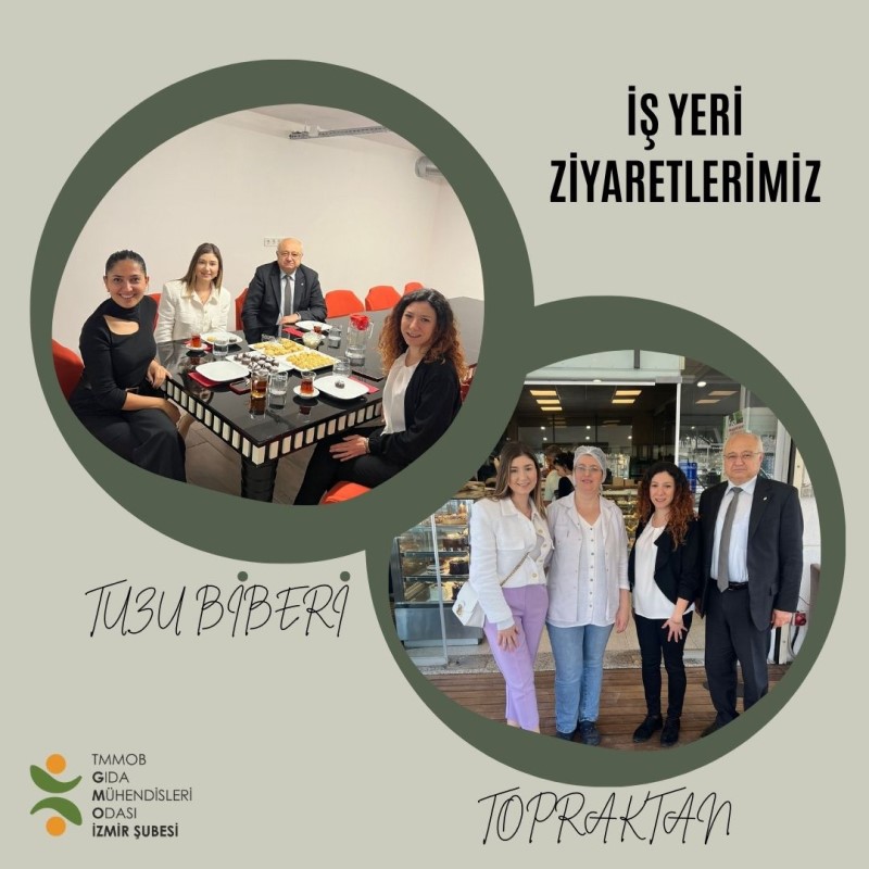 MESLEKTAŞLARIMIZI ZİYARET ETTİK