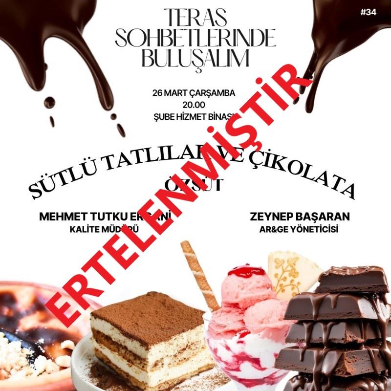 TERAS SOHBETLERİNDE BULUŞALIM