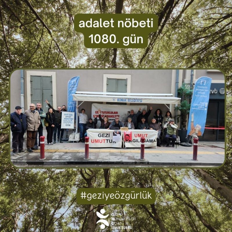 ADALET NÖBETİNDE 1080. GÜN
