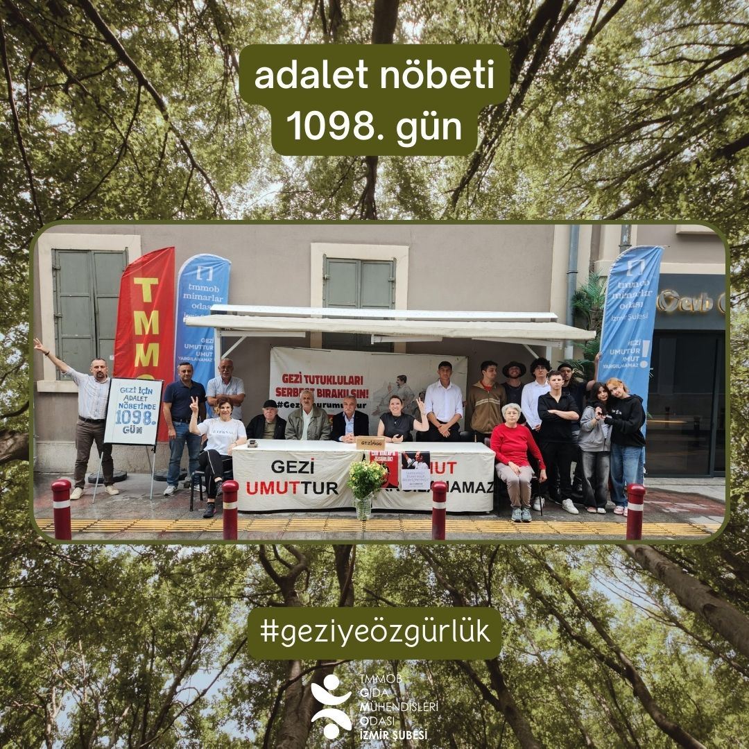 ADALET NÖBETİNDE 1098. GÜN