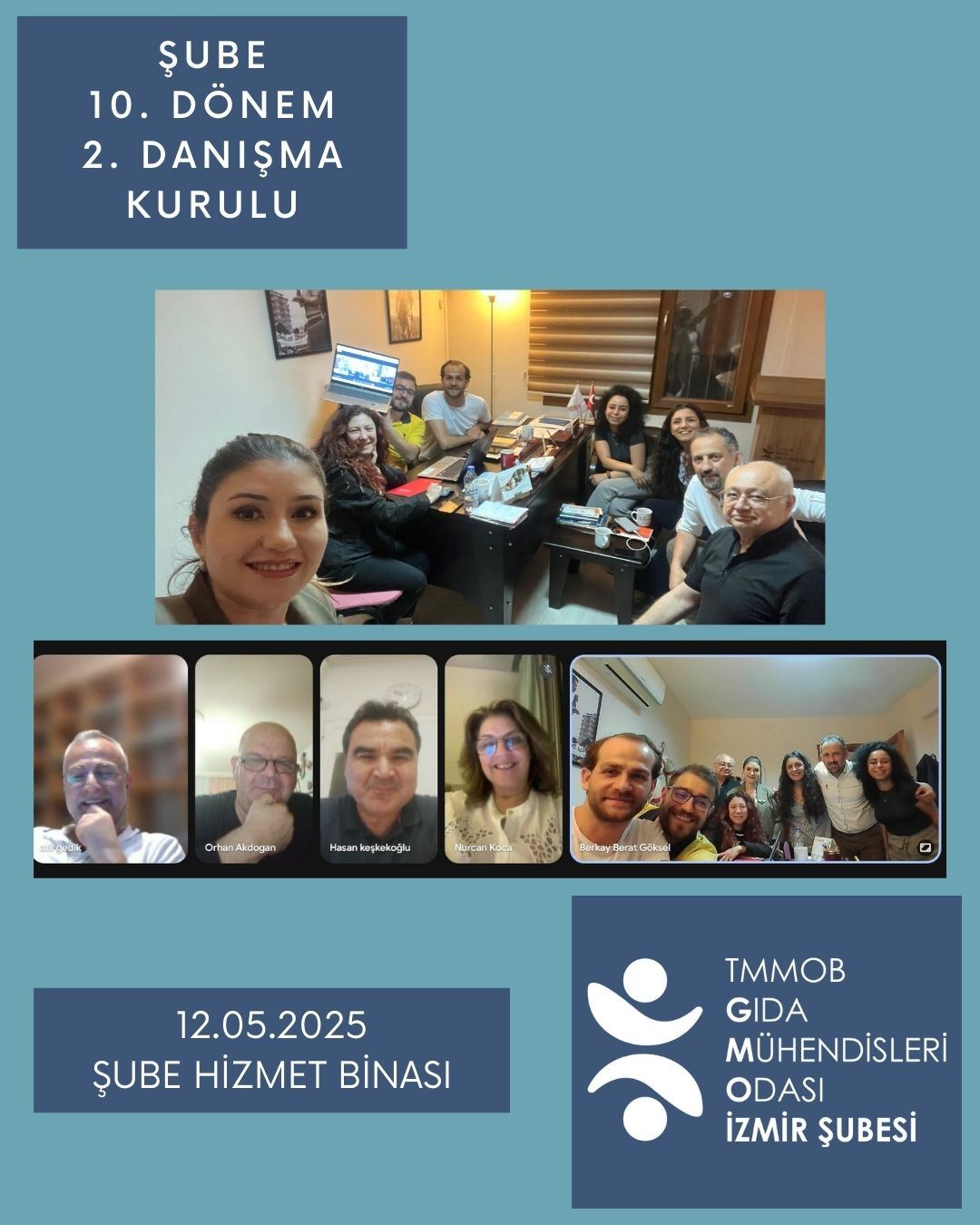 ŞUBE 2. DANIŞMA KURULU TOPLANTISI DÜZENLENDİ