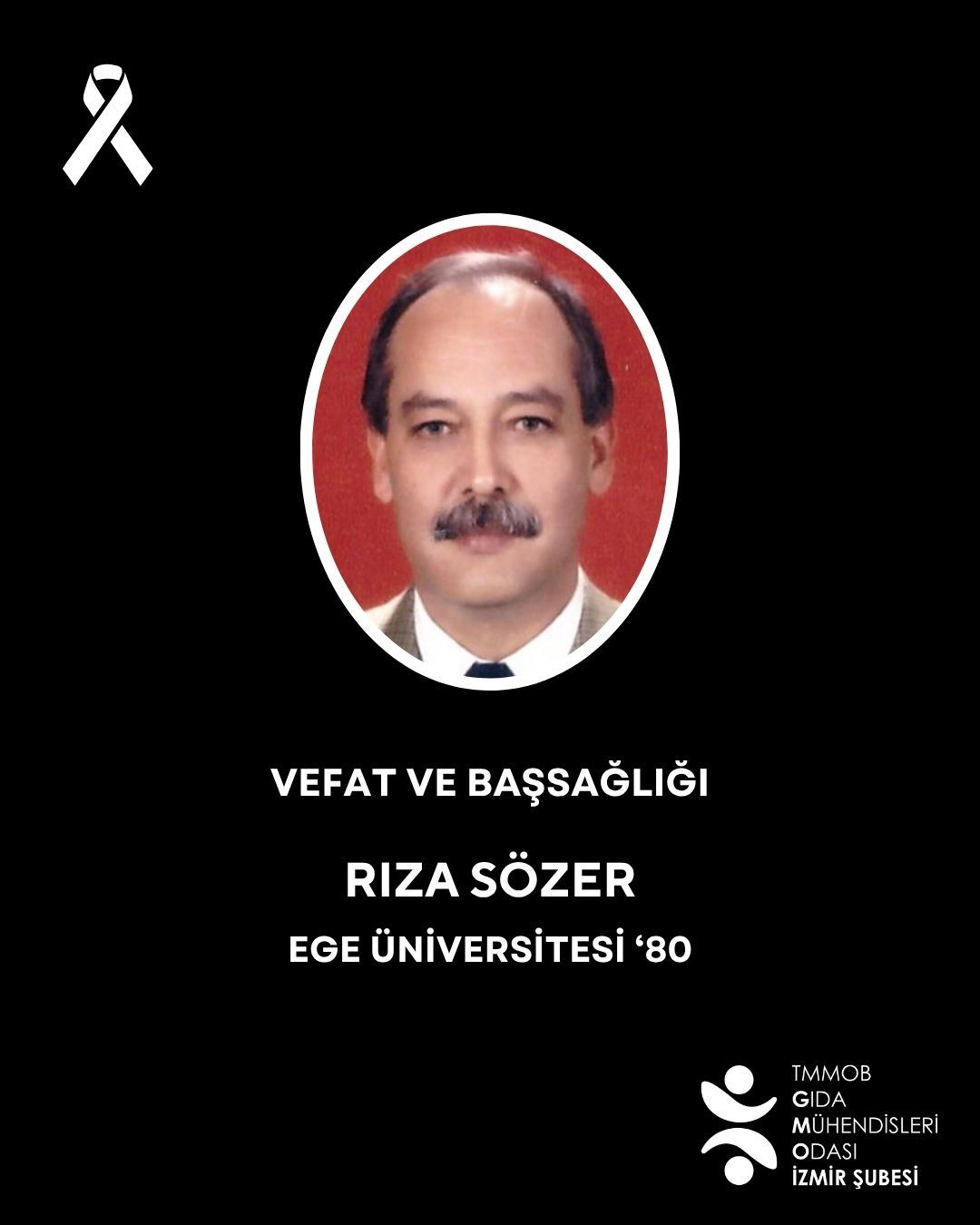VEFAT VE BAŞSAĞLIĞI (RIZA SÖZER)