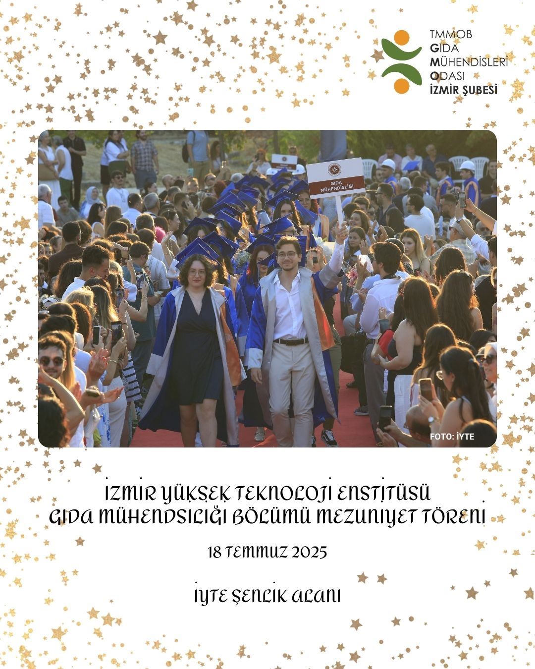 İYTE MEZUNİYET TÖRENİNE KATILDIK