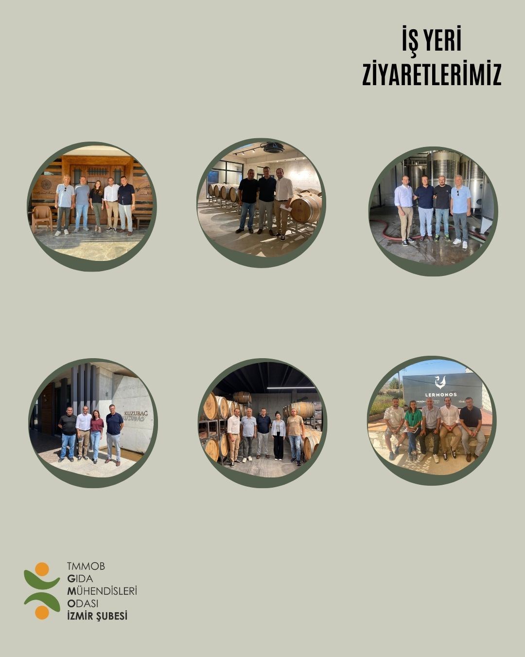 ÇAL BAĞ YOLUNDA İŞYERİ ZİYARETLERİ YAPTIK