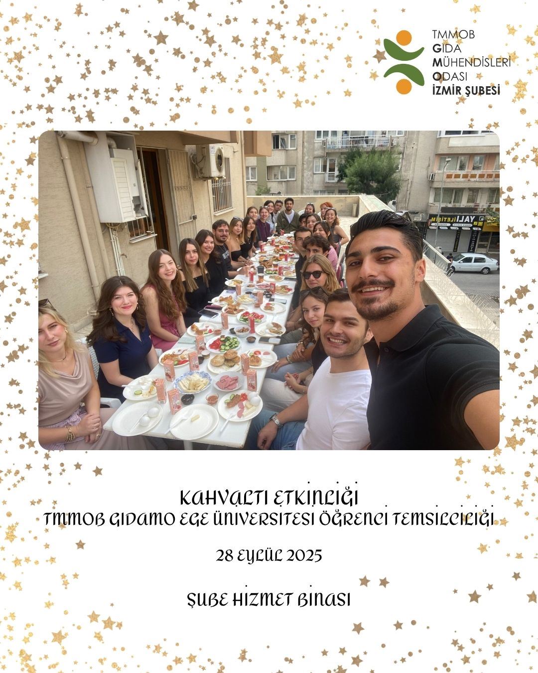 GELENEKSEL ÖĞRENCİ KAHVALTISINDAYDIK