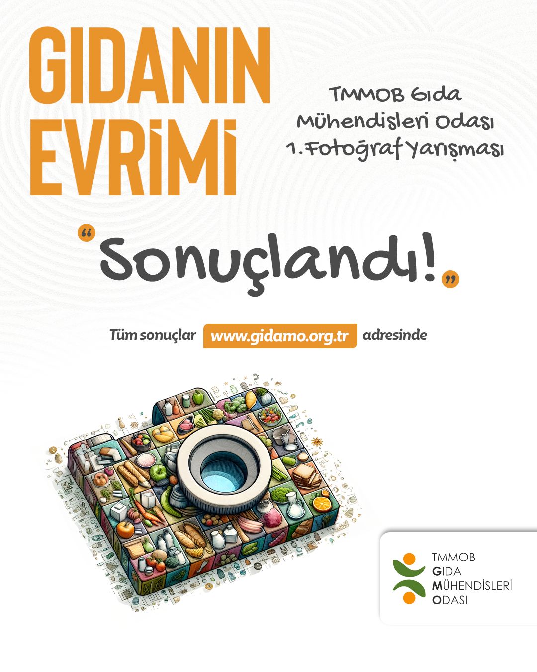 TMMOB GIDA MÜHENDİSLERİ ODASI 1. FOTOĞRAF YARIŞMASI SONUÇLANDI!