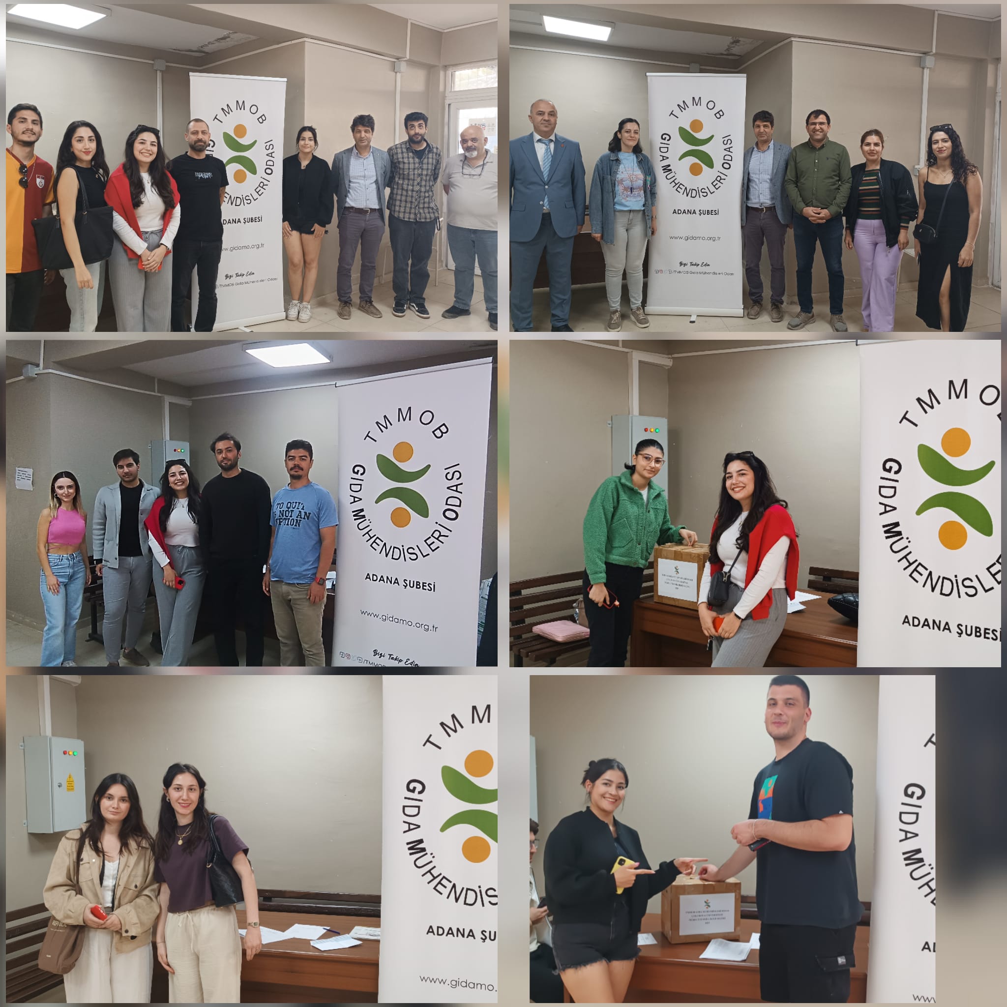 TMMOB Gıda Mühendisleri Odası Çukurova Üniversitesi Öğrenci Temsilciliği seçimini gerçekleştirdik.