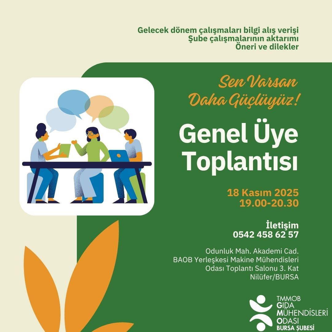 GENEL ÜYE TOPLANTISI 