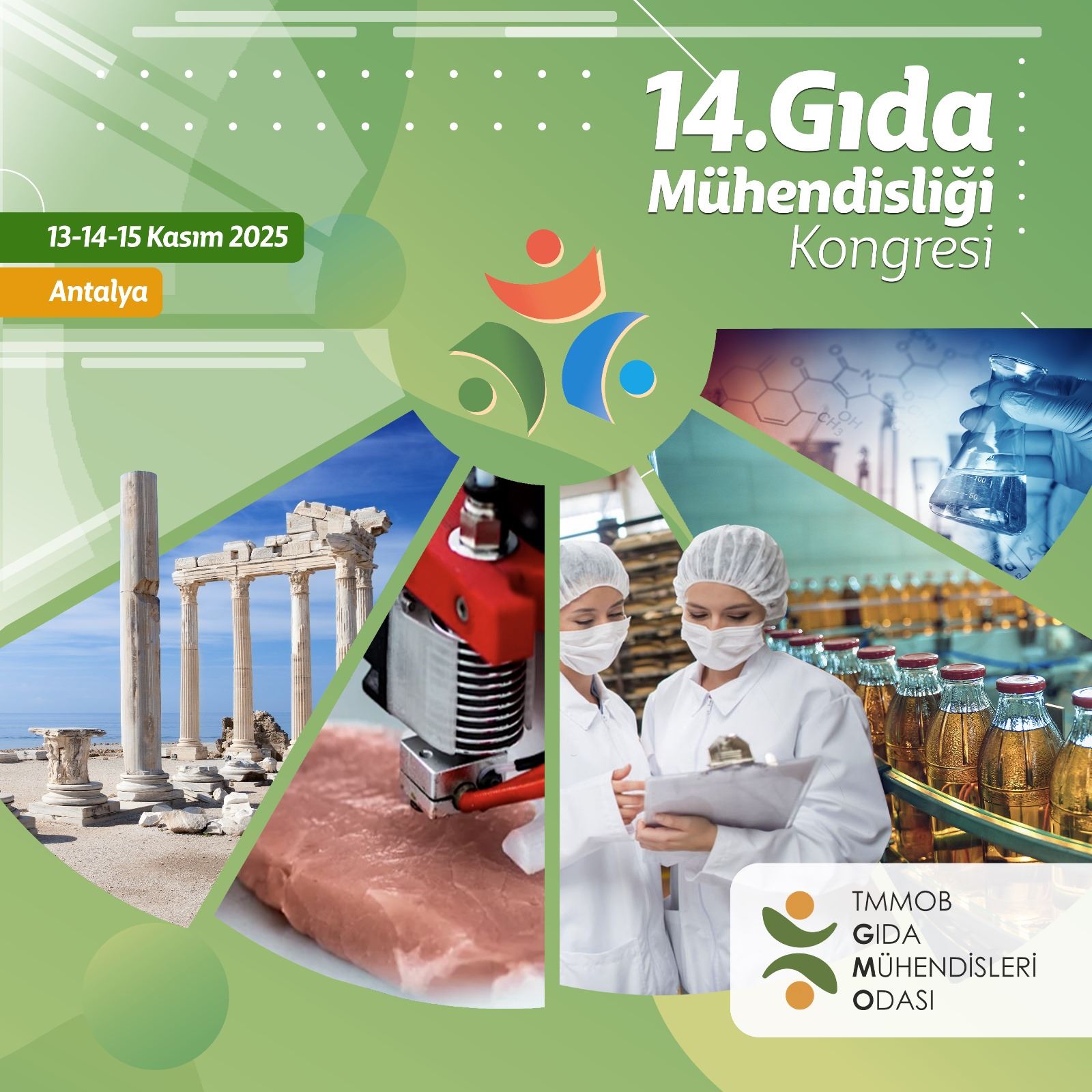 14. Gıda Mühendisliği Kongresi Kongre Programı Yayınlandı