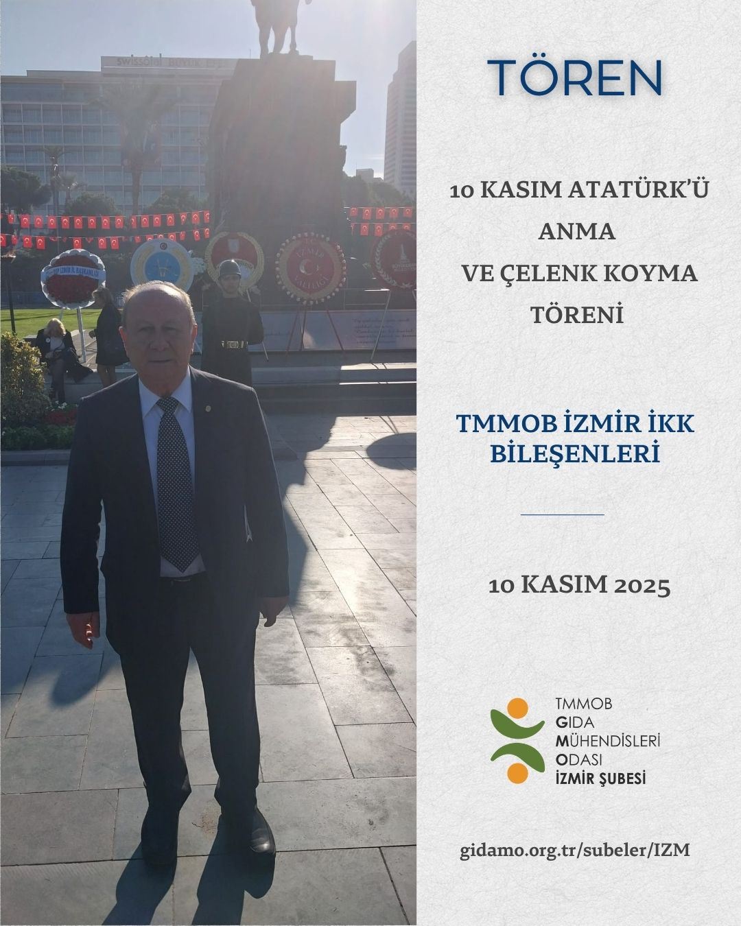 10 KASIM TÖRENLERİNE KATILDIK