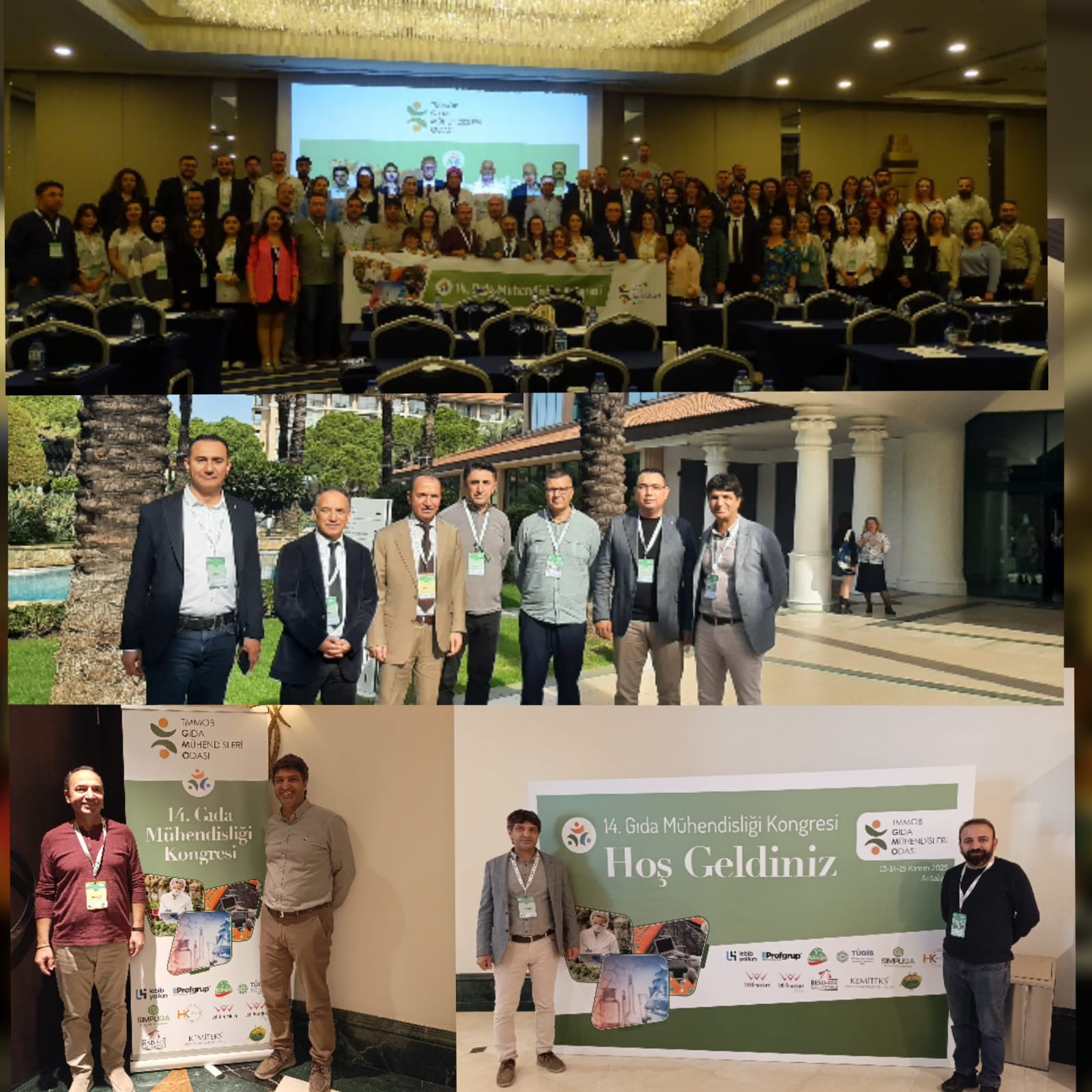 14. Gıda Mühendisliği Kongresine  katıldık.