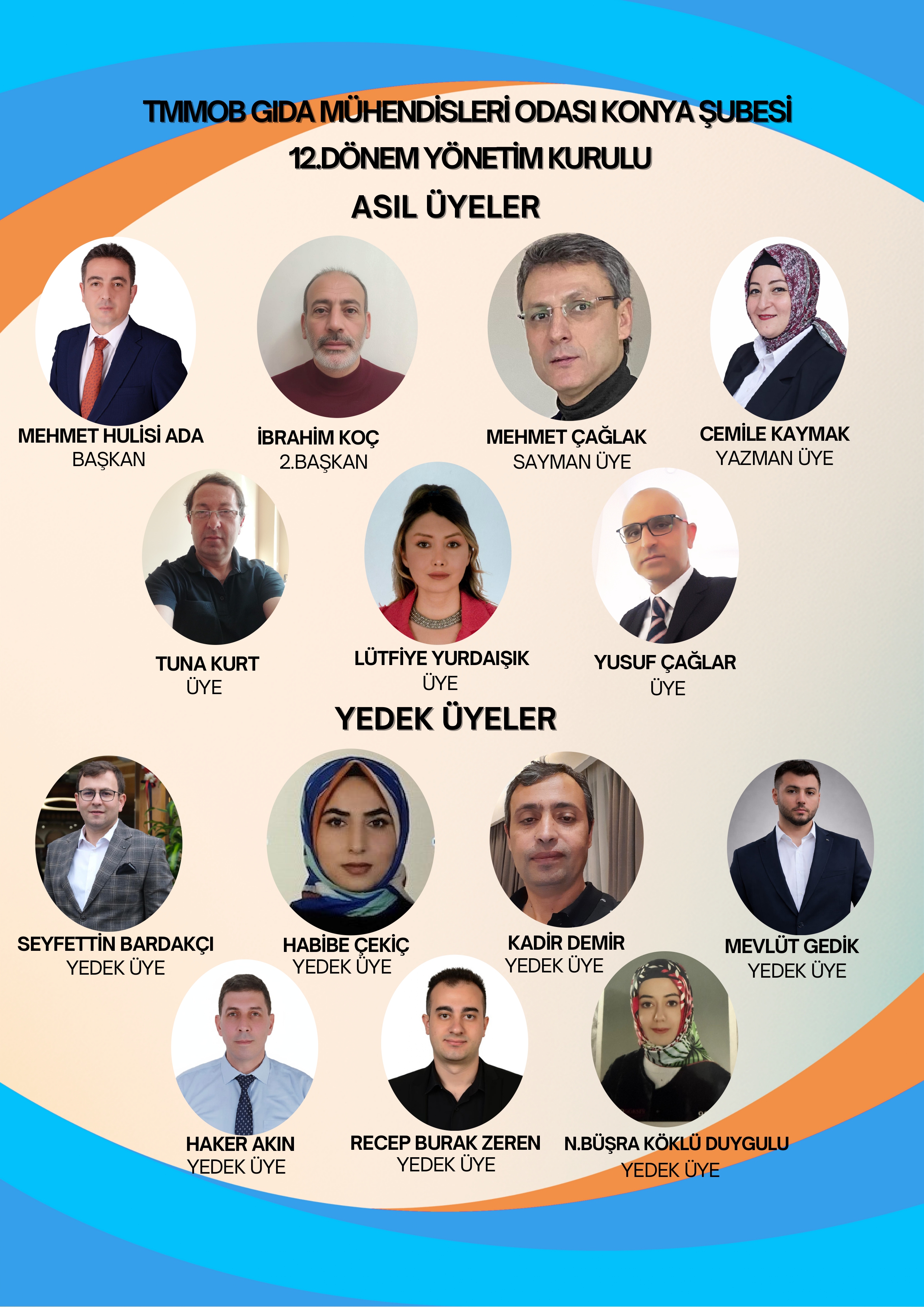 TMMOB GIDA MÜHENDİSLERİ ODASI KONYA ŞUBESİ 11. OLAĞAN GENEL KURULU VE SEÇİMLERİ TAMAMLANDI