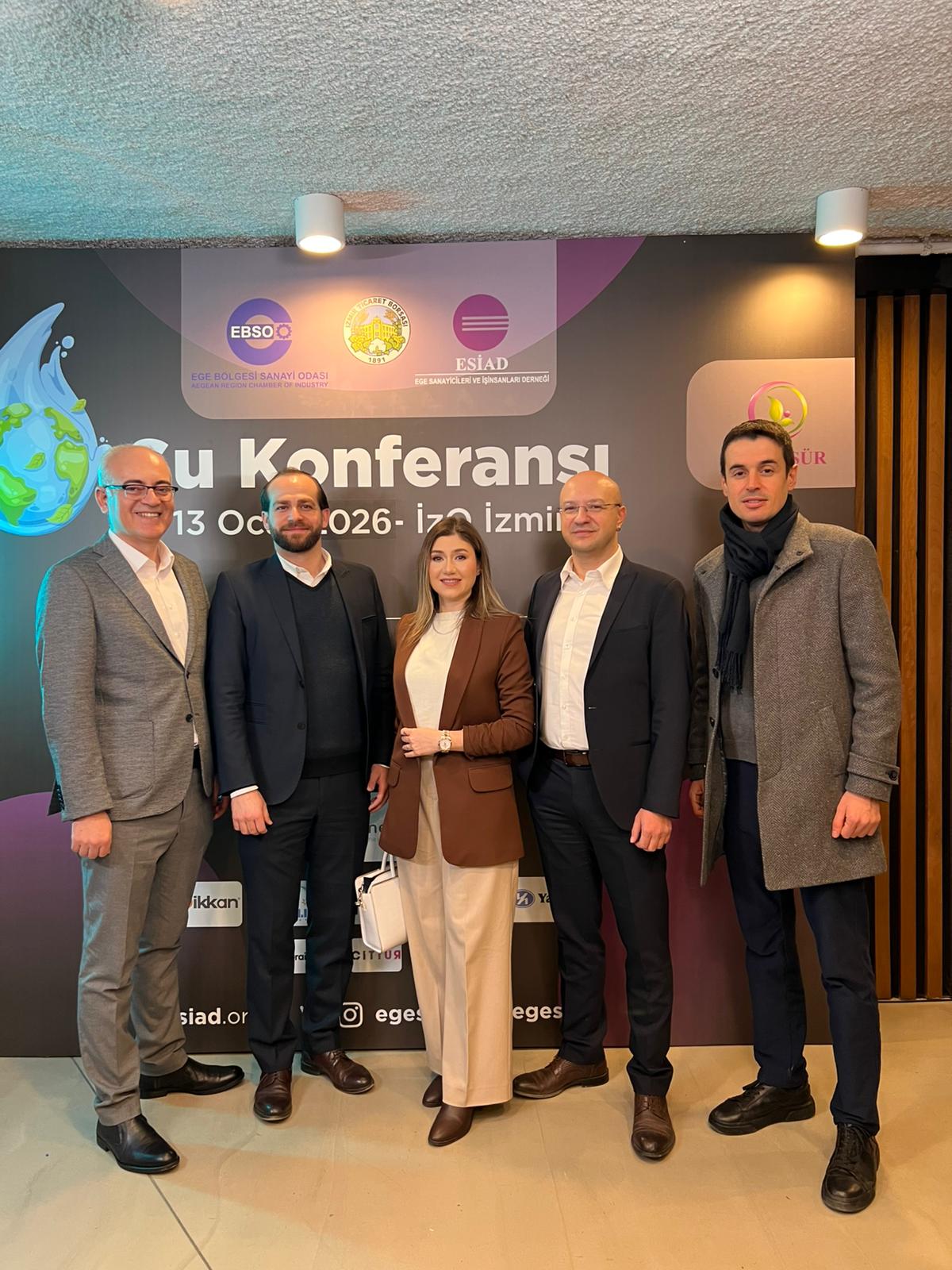 SU KONFERANSINA KATILDIK