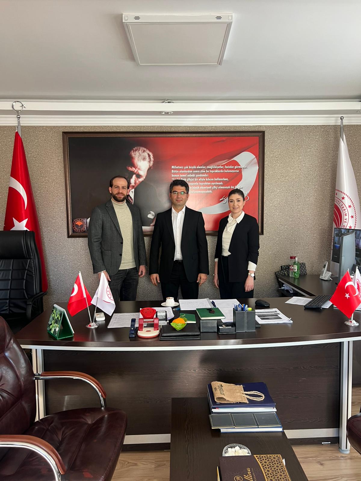 MENDERES İLÇE TARIM VE ORMAN MÜDÜRLÜĞÜNÜ ZİYARET ETTİK