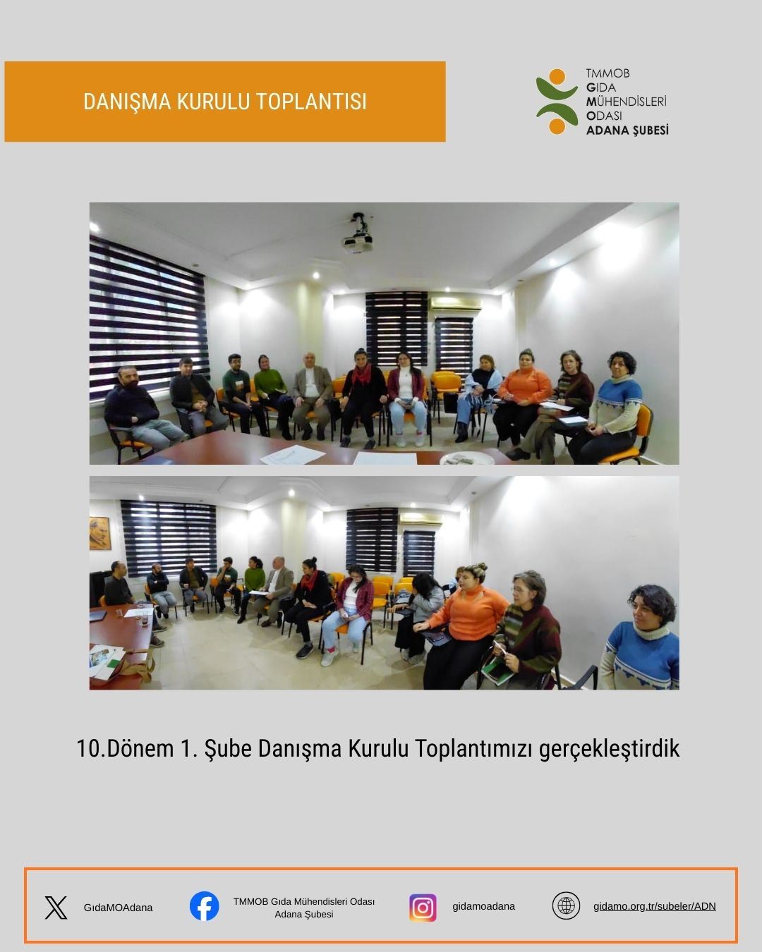 10. DÖNEM 1. DANIŞMA KURULU TOPLANTISI