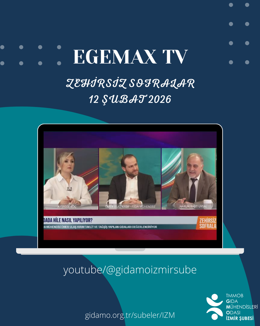 EGEMAX TV: ZEHİRSİZ SOFRALAR