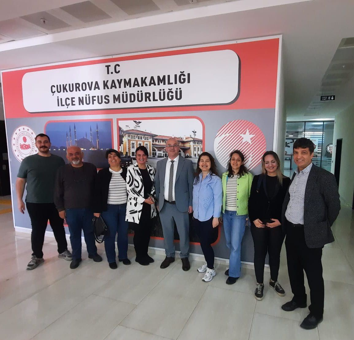 Meslektaşımız Sayın Ömür Kekilli Kapar'ı ziyaret ettik.