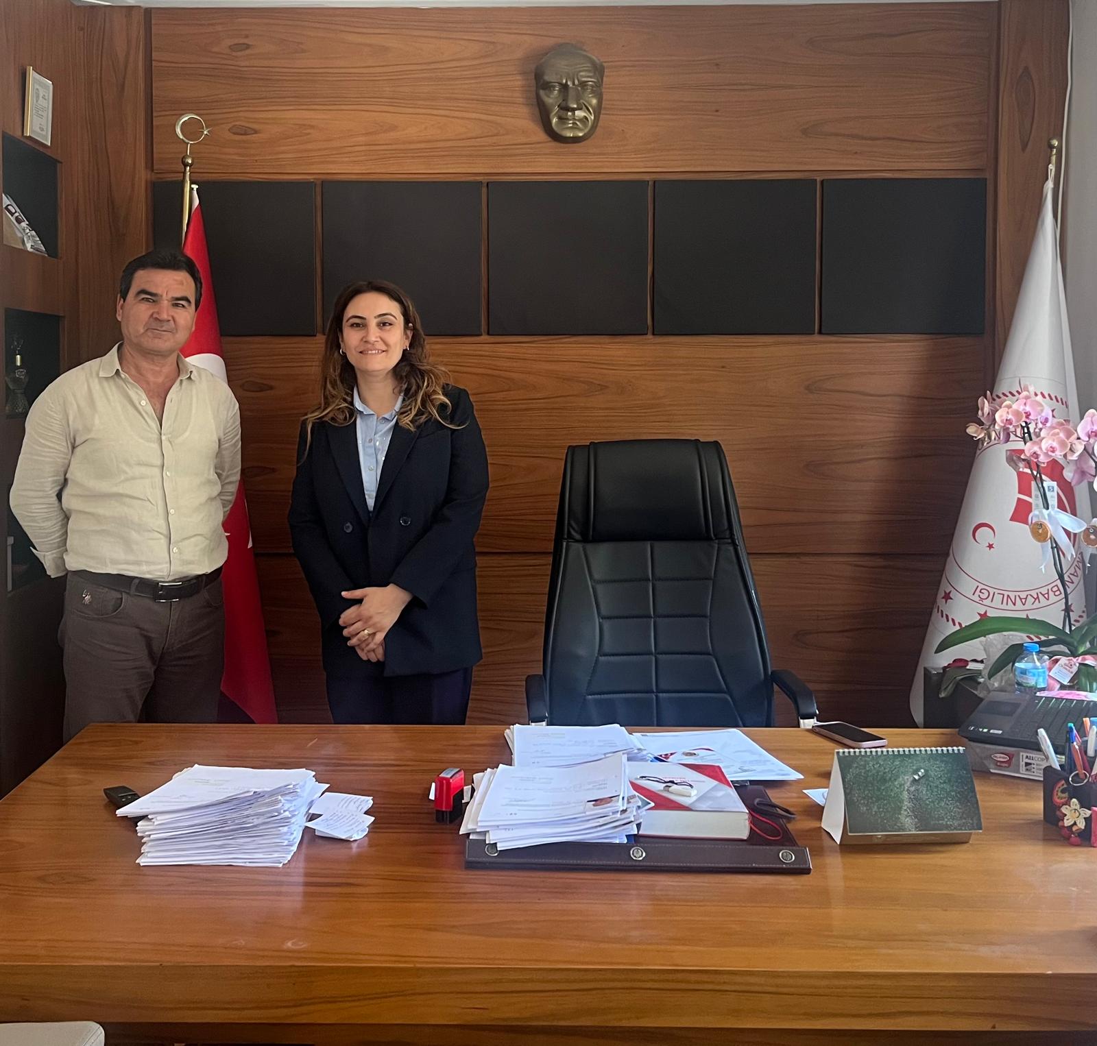 TİRE İLÇE TARIM VE ORMAN MÜDÜRLÜĞÜ ZİYARETİ