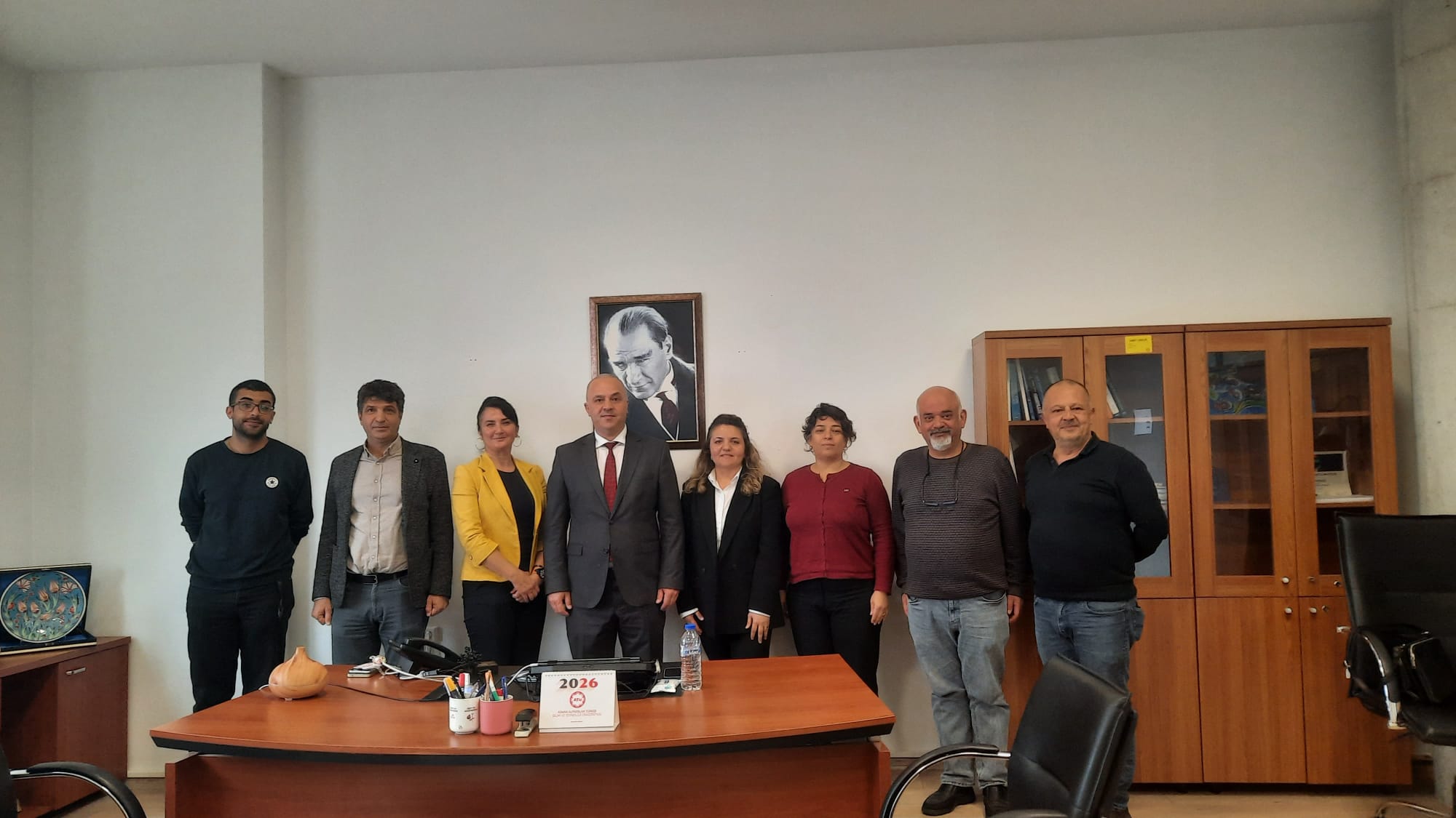 ATÜ Gıda Mühendisliği Bölüm Başkanı Sayın Prof. Dr. Pınar Kadiroğlu Kelebek ve Bölüm Başkan Yardımcısı Sayın Dr. Ali Emrah Çetin hocalarımızı ziyaret ettik.