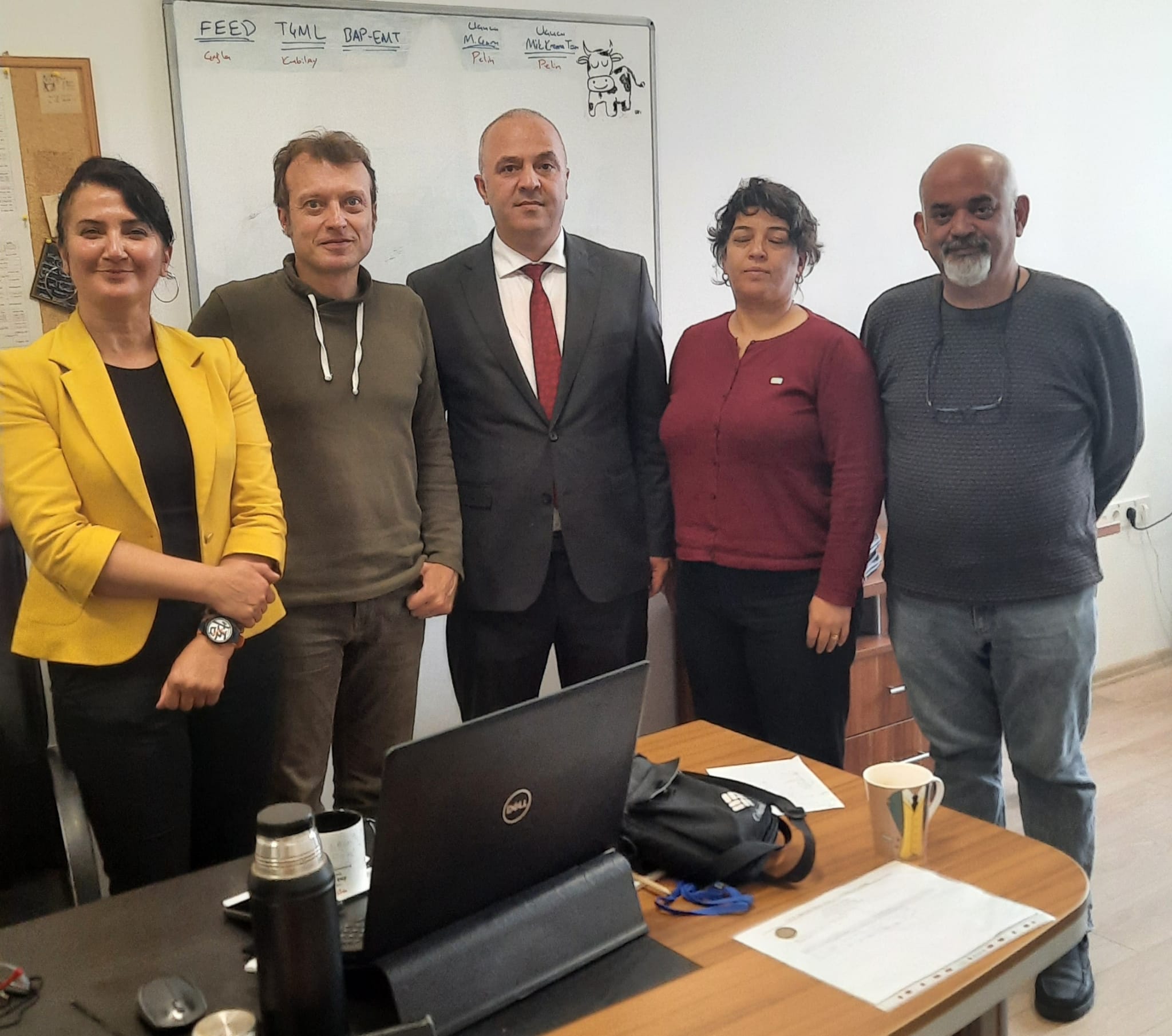ATÜ Gıda Mühendisliği Bölümü Öğretim Üyesi Sayın Prof. Dr. Zafer Erbay hocamızı ziyaret ettik.
