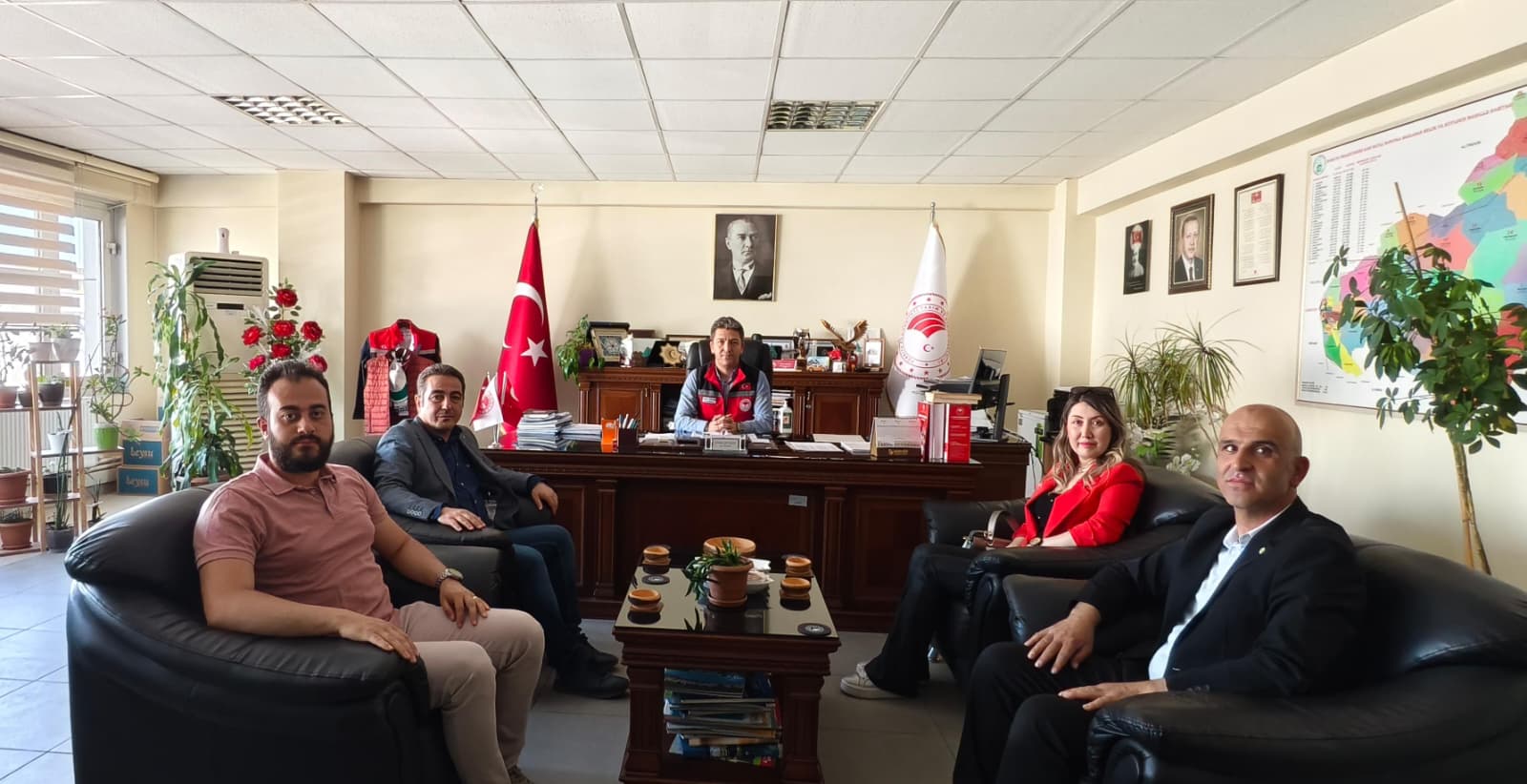 KARATAY İLÇE TARIM VE ORMAN MÜDÜRÜ ERDEM GEZGİN BEY ZİYARET EDİLDİ