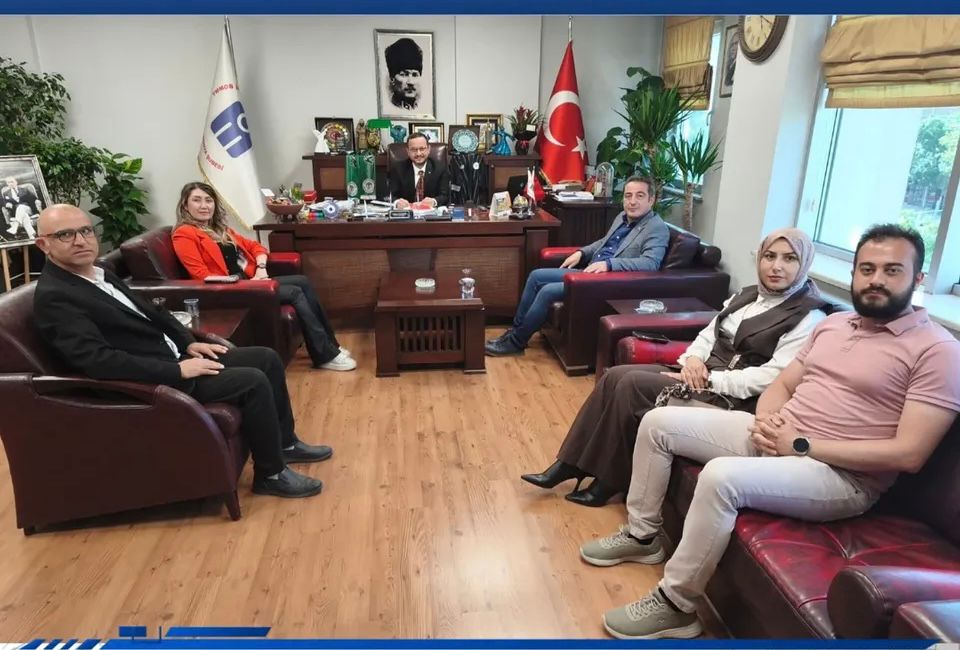 TMMOB İNŞAAT MÜHENDİSLERİ ODASI KONYA ŞUBESİ ZİYARET EDİLDİ
