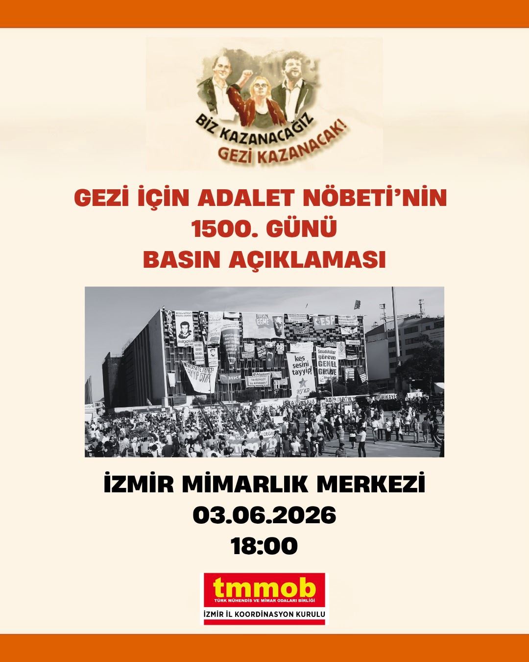ADALET NÖBETİNDE 1500. GÜN