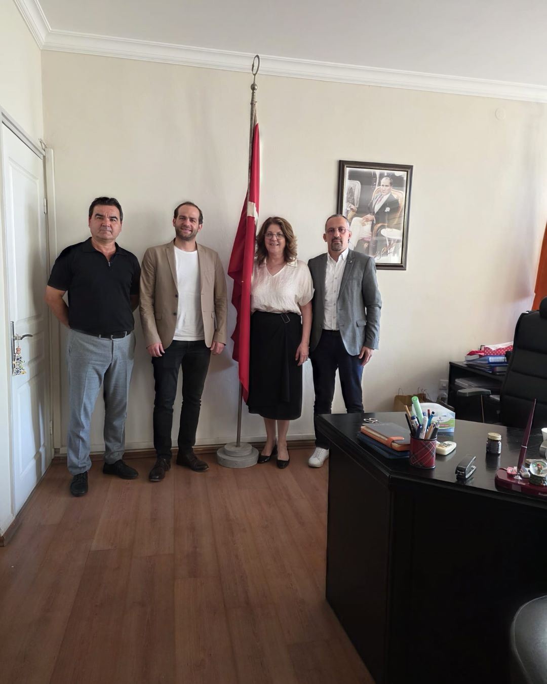 EGE ÜNİVERSİTESİ GIDA MÜHENDİSLİĞİ BÖLÜM BAŞKANLIĞI ZİYARETİ