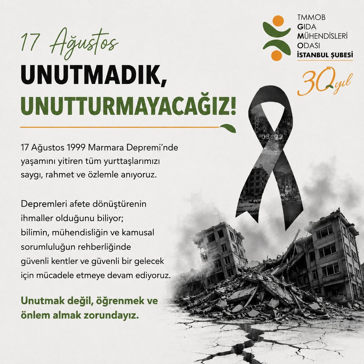 17 AĞUSTOS - UNUTMADIK, UNUTTURMAYACAĞIZ!