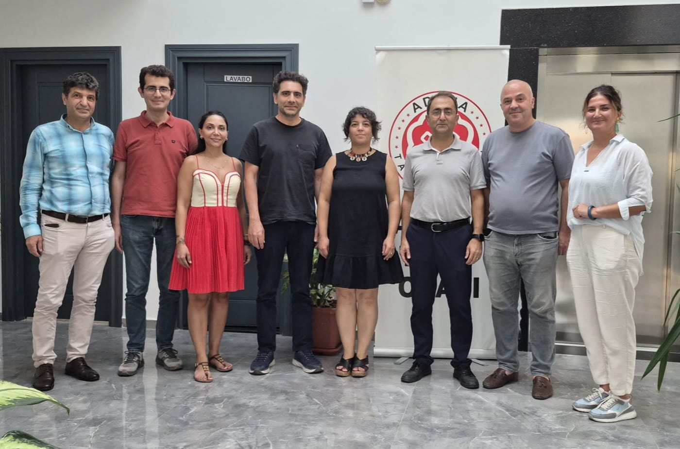 Adana Tabip Odası Yönetim Kurulunu ziyaret ettik.