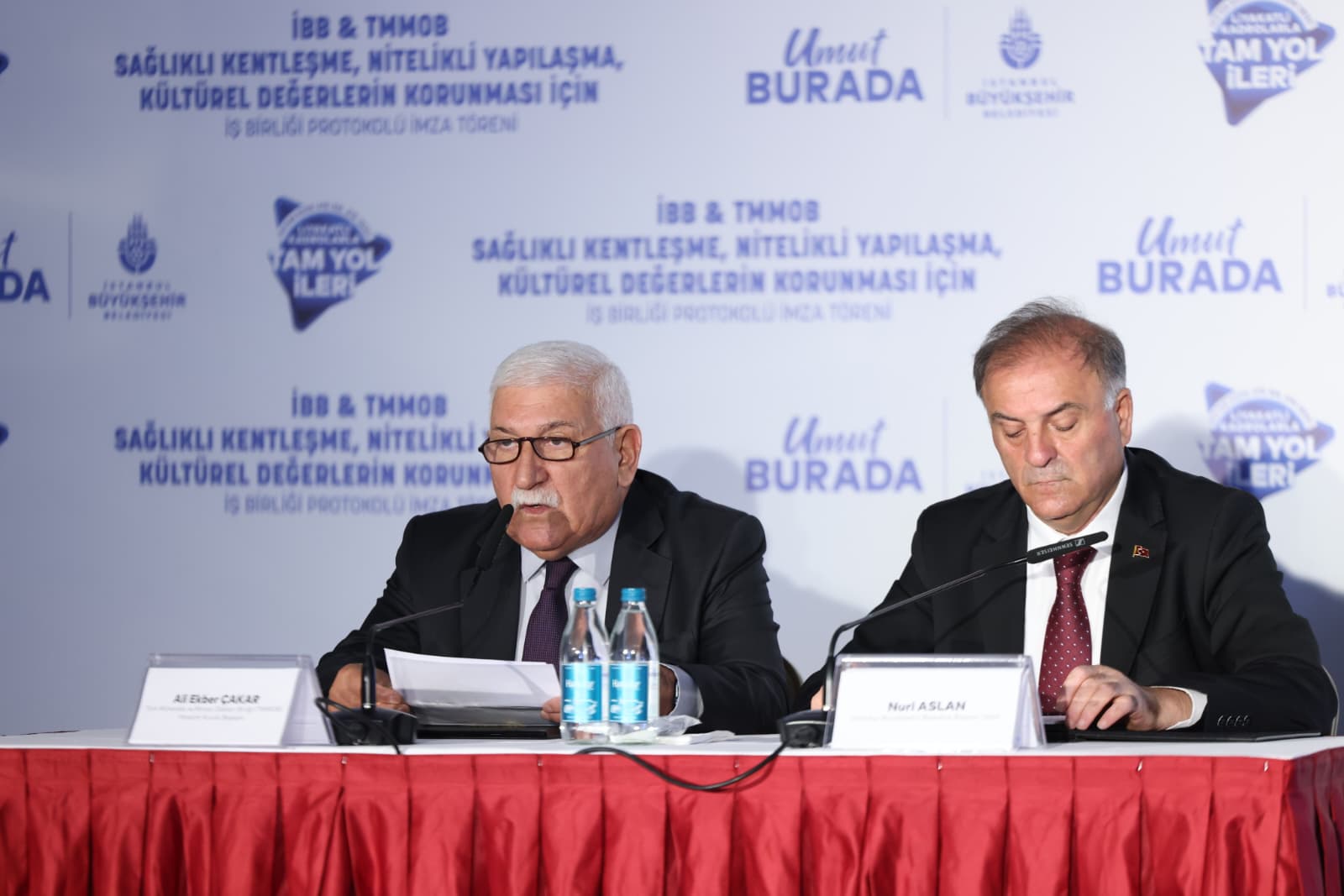 İBB İLE TMMOB "SAĞLIKLI KENTLEŞME VE İŞBİRLİĞİ" PROTOKOLÜ İMZALADI